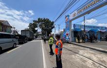 Polres Garut Terapkan Rekayasa Lalu Lintas Satu Arah Urai Kepadatan Bandung-Tasikmalaya