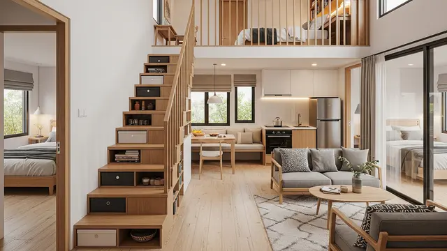9 Desain Rumah Kecil Tapi Tetap Muat Tiga Kamar dengan Layout Pintar
