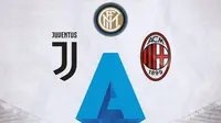 Serie A - Juventus, Inter Milan, AC Milan, Piala Serie A (Bola.com/Adreanus Titus)