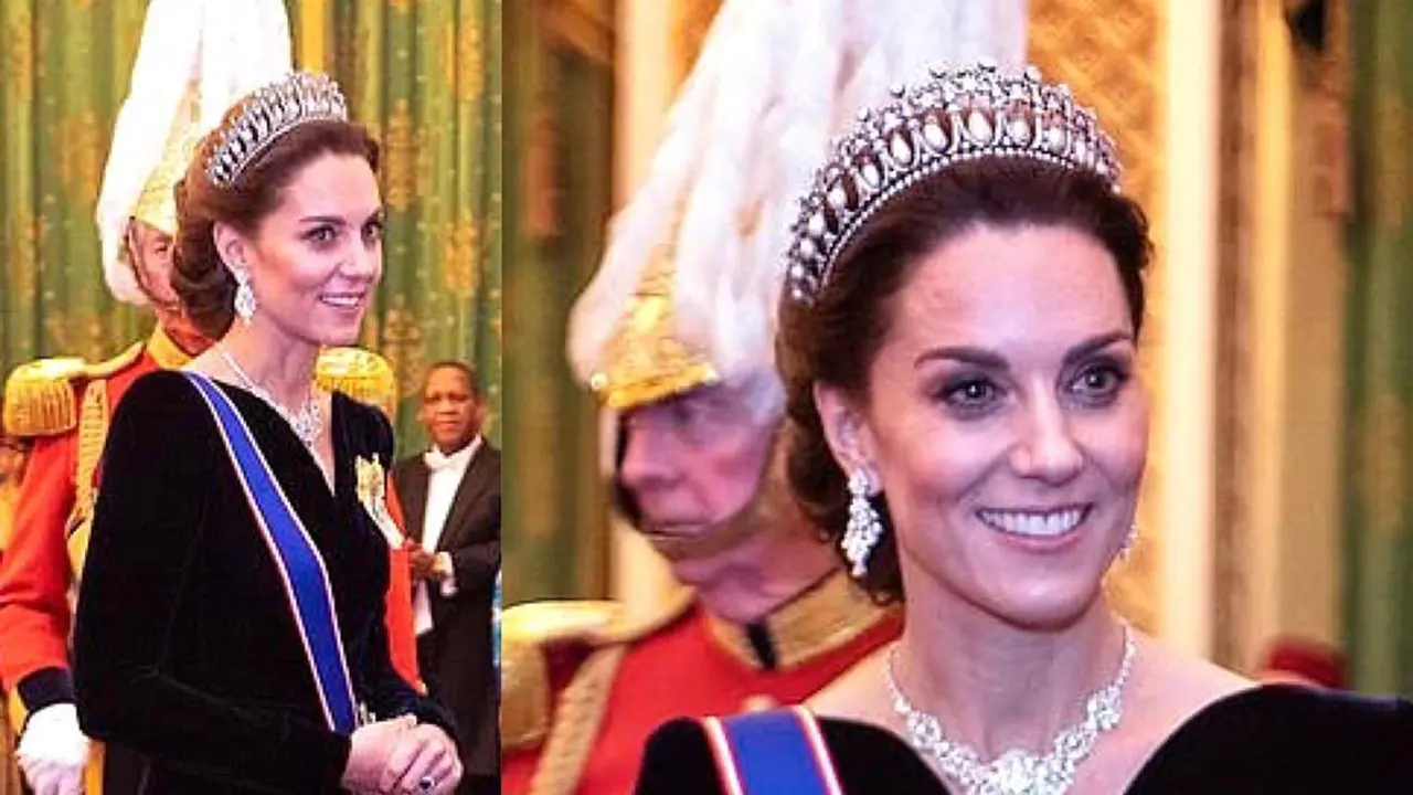 Kate Middleton hadir dalam acara jamuan menjelang natal di Istana Buckingham. (dok Instagram @katemidleton/https://www.instagram.com/p/B58wOwdAcdd//Adhita Diansyavira)