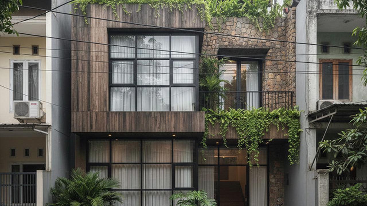 10 Model Rumah Tropis untuk Lahan Sempit, Cocok Diterapkan di Perkotaan