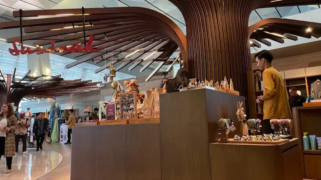 Ada Paviliun Indonesia dari Sarinah di Bandara Soekarno Hatta Jelang Mudik Lebaran 2025