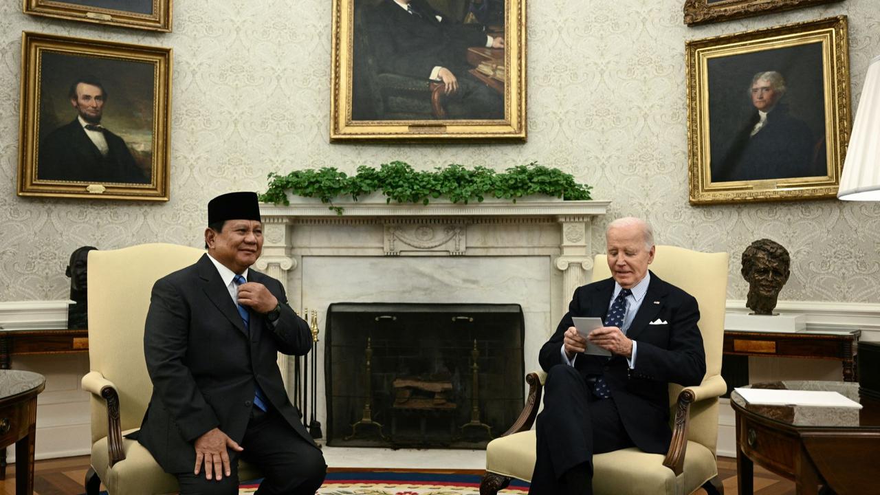 Prabowo bertemu Presiden AS Joe Biden di Washington DC