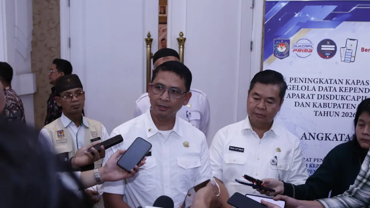 Direktur Pengelolaan Informasi Administrasi Kependudukan (PIAK) Ditjen Dukcapil Muhammad Nuh Al Azhar