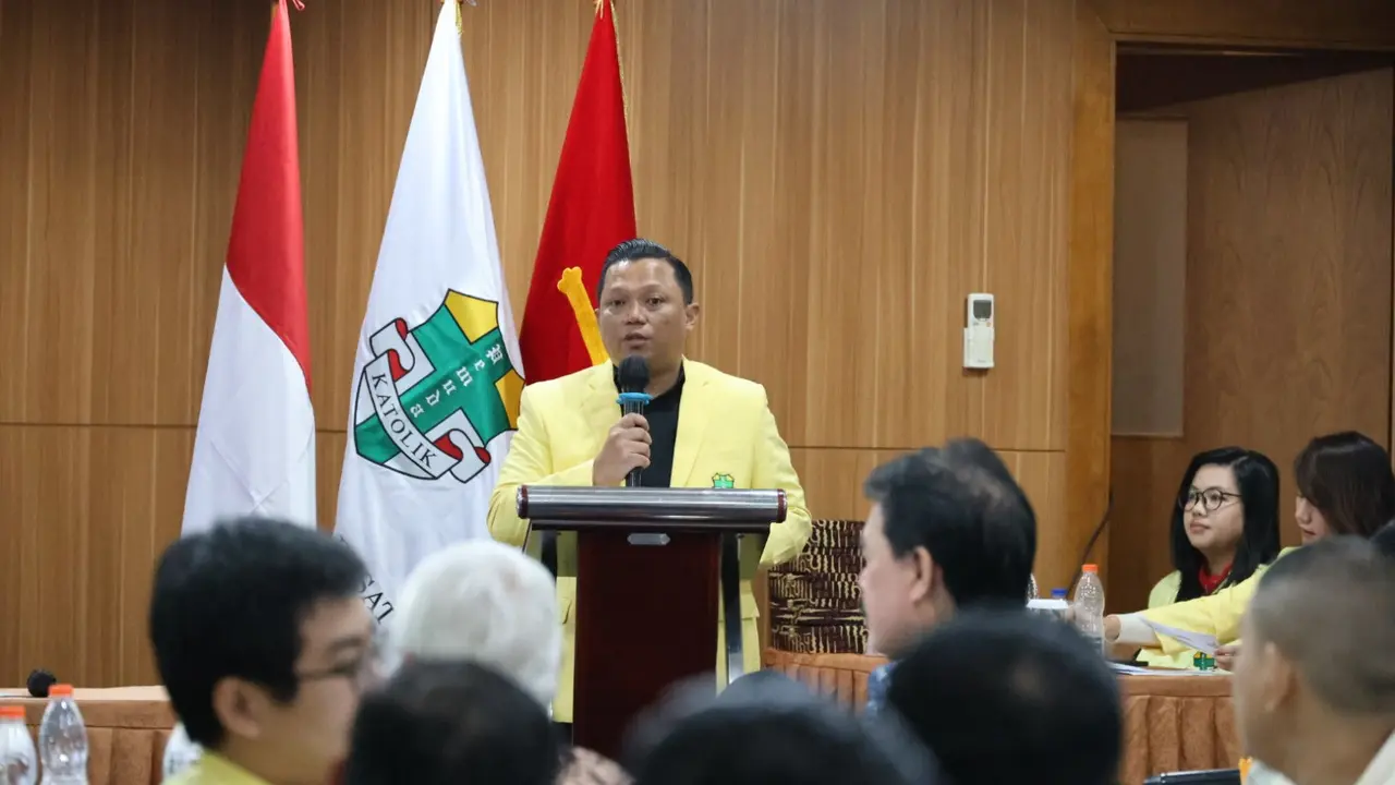 Ketua Umum Pengurus Pusat Pemuda Katolik, Stefanus Gusma (Istimewa)