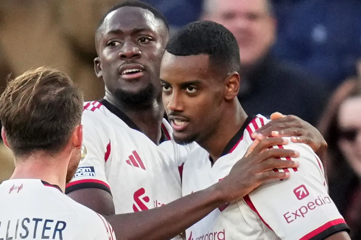 Foto: Gol Perdana Alexander Isak Bersama Liverpool Putus Kekalahan Beruntun The Reds