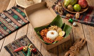 Ide Jualan Nasi Kotak untuk Rayakan Natal (Foto: AI)