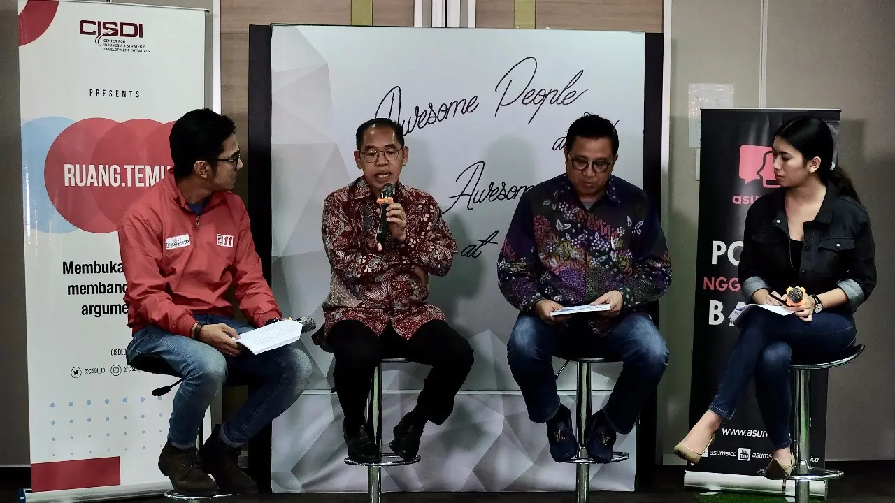 Diskusi Ruang Temu "Menilik Politik Cukai Rokok" oleh CISDI dan Asumsi