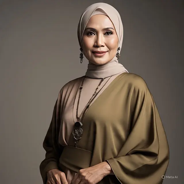 Gamis Kimono Sleeve Moderne