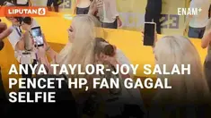 Nasib apes menimpa fan Anya Taylor-Joy saat berjumpa di konvensi CCXP Brasil. Kesempatan bertemu itu pun dipakai penggemar untuk berfoto bersama. Namun upaya foto bersama seorang fan justru berakhir gagal karena kesalahan Anya saat menekan tombol fot...
