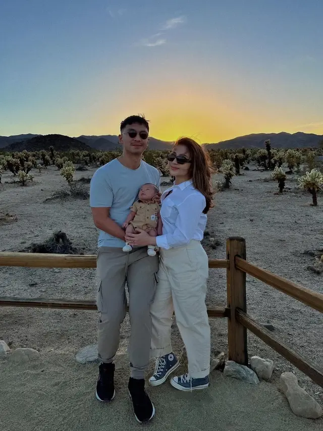 Nikita Willy bersama keluarga kecilnya (Instagram/nikitawillyofficial94)