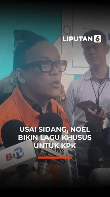 Usai Sidang, Noel Bikin Lagu Khusus Untuk KPK