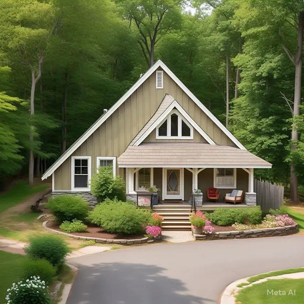 Model Rumah Atap Miring dengan Gaya Estetik dan Adem April 2025