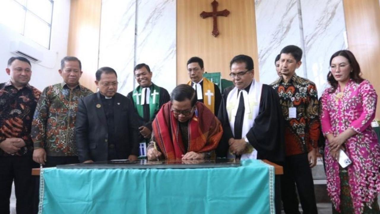 Pramono Anung Harap Peresmian Gereja HKI Tanjung Priok Beri Pelayanan Terbaik dan Simbol Toleransi