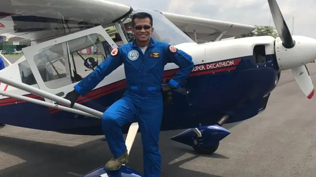 Almarhum Kolonel Pnb M.J. Hanafie yang mengalami kecelakaan di Cilacap (Dok. Dispen AU)