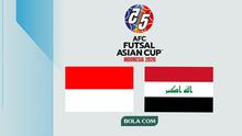 Piala Asia Futsal 2026, Indonesia Vs Irak. (Bola.com/Wiwig Prayugi)