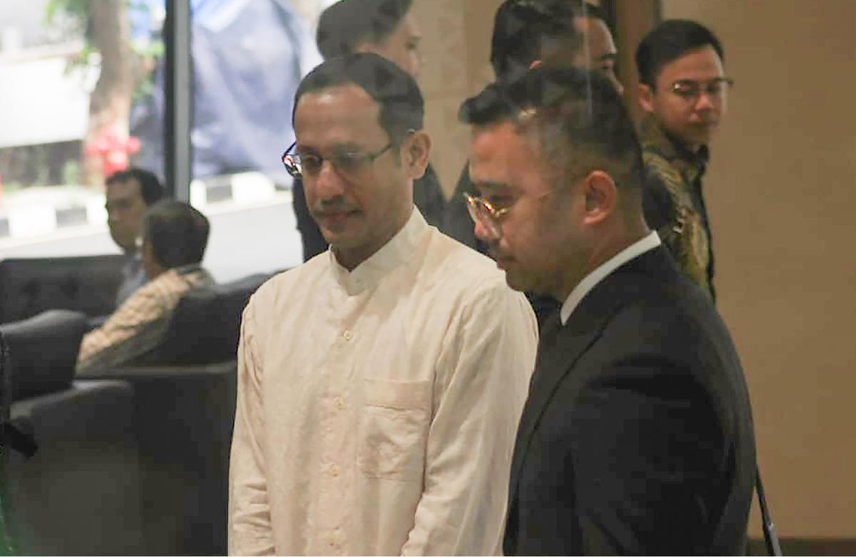 FOTO: Dipanggil Kejagung Lagi, Nadiem Diperiksa Terkait Kasus Laptop Rp9,9 Triliun
