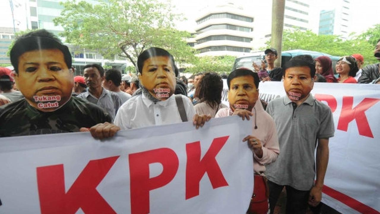 Demo kecam Setya Novanto terkait pencatutan nama Jokowi