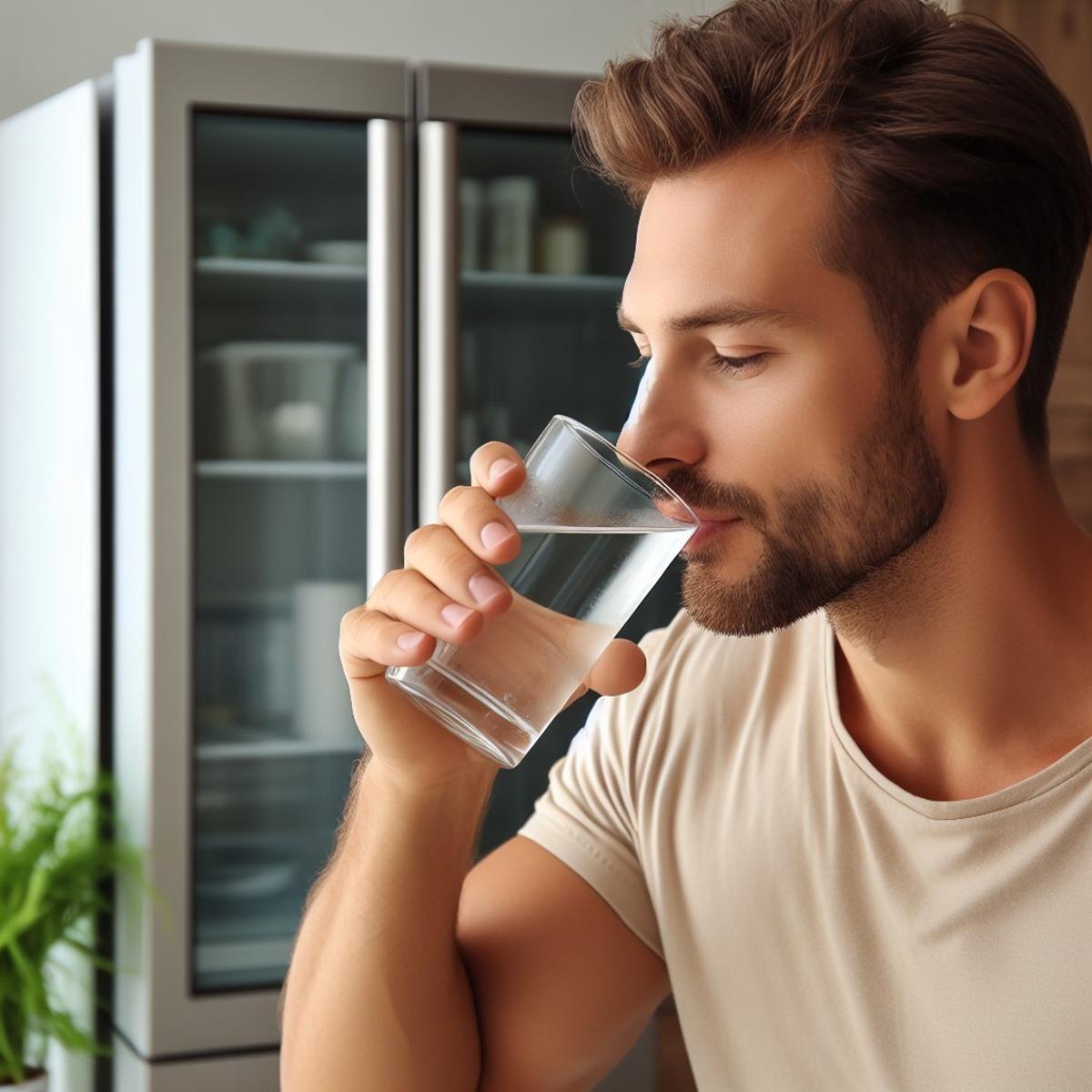 ilustrasi minum air