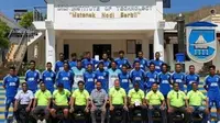 Dili Institute of Technology (DIT) FC yang berkiprah di Liga 1 Timor Leste. (Bola.com/Abdi Satria)