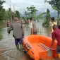 Banjir merendam 11 kecamatan di Kabupaten Cilacap, Jawa Tengah. (Foto: Liputan6.com/BPBD Cilacap)