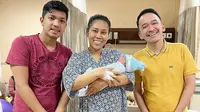 Ruben Onsu Langsung Jenguk Evi Masamba yang Baru Saja Melahirkan Anak Kedua. (instagram.com/ruben_onsu)