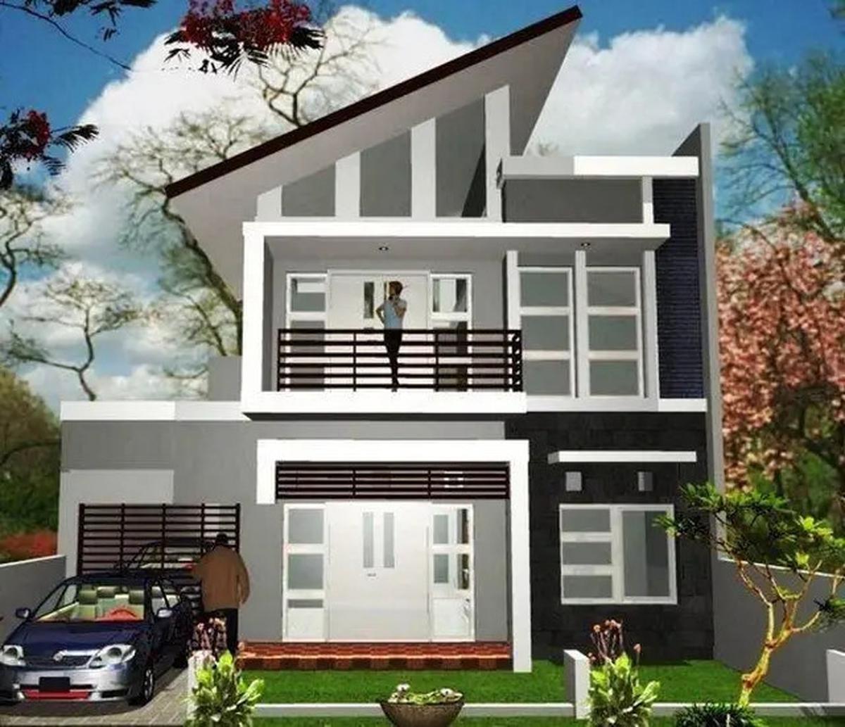 Model Rumah Atap Miring Minimalis untuk Kesan Modern, Elegan dan Bikin Nyaman