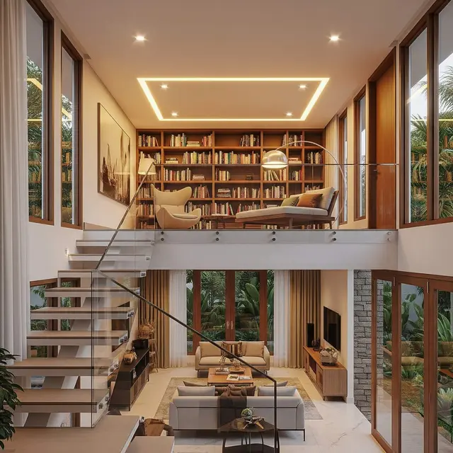 Konsep Split Level untuk Rumah Sempit Modern