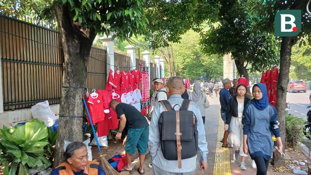 Situasi sekitar SUGBK jelang Timnas Indonesia vs Irak