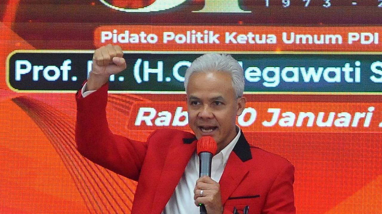 FOTO: Momen Ganjar Pranowo Tampil Buka-Bukaan Membeberkan Keluhan dan Harapan Warga di HUT PDIP ke-51