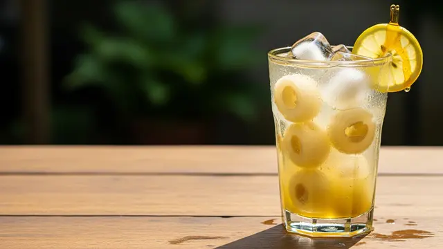 Jualan Es Rambutan Kekinian