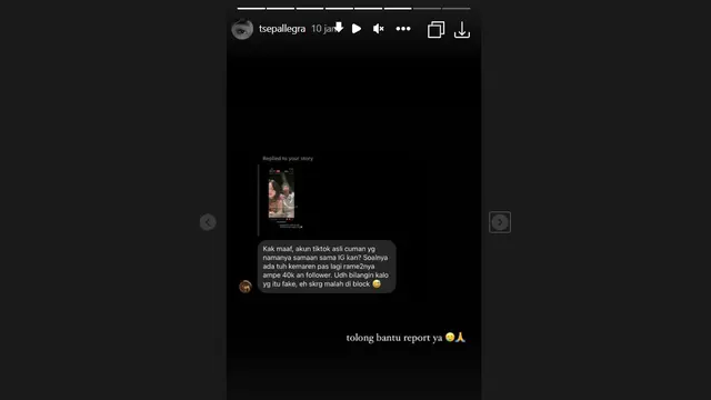 Usai Viral Karena Paras Cantiknya, Putri Mandra Curhat Ada Akun Palsu yang Mengatasnamakan Dirinya Hingga Membuka Donasi. (instagram.com/tsepallegra)