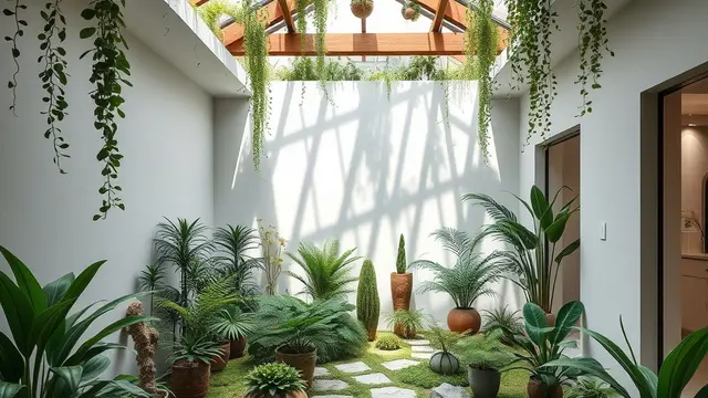 taman dalam rumah (ilustrasi by qwen.ai)
