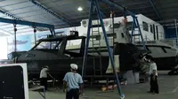 Mengintip Pabrik Produsen Kapal Buatan Banyuwangi