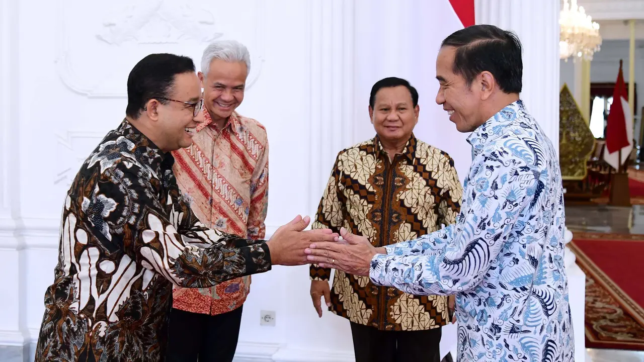 Pertemuan Presiden Jokowi dengan Tiga Bacapres Pemilu 2024