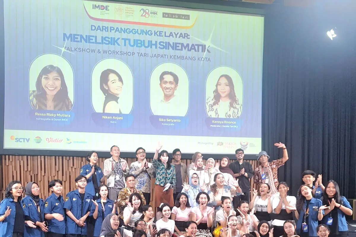 Kolaborasi IMDE-DKJ, Workshop “Dari Panggung ke Layar: Menelisik Tubuh Sinematik”