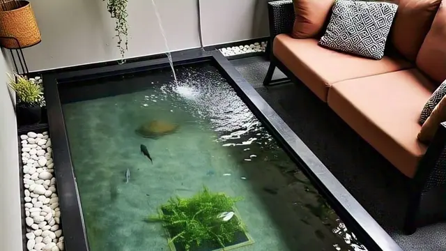 kolam ikan persegi panjang