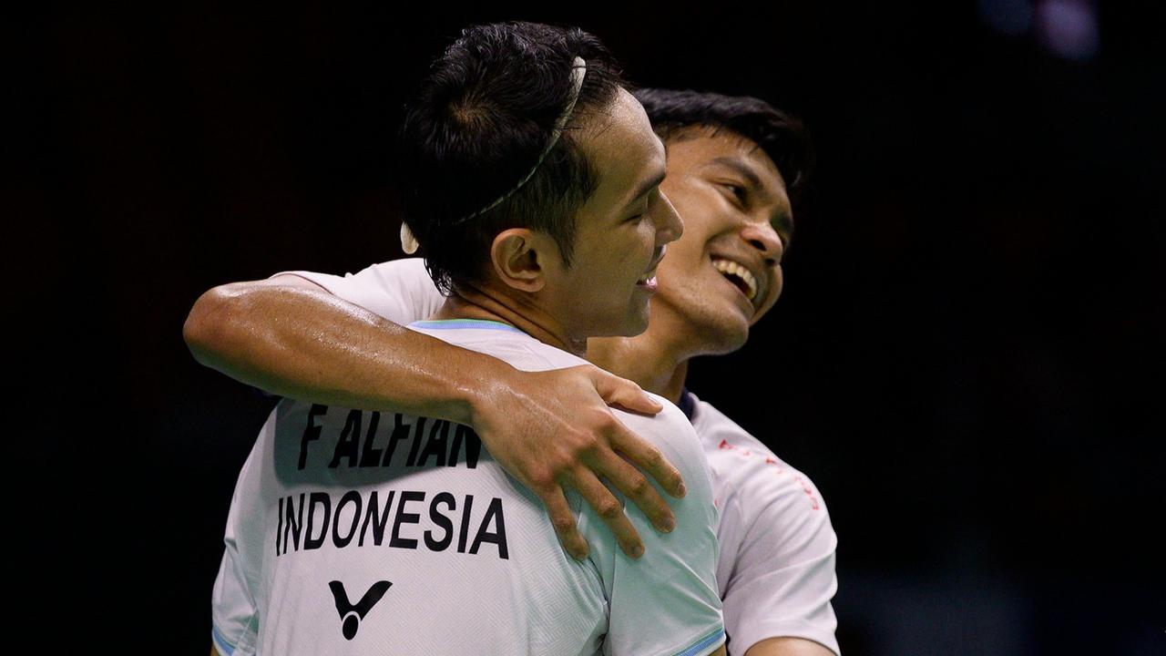 FOTO: Fajar/Fikri Melaju ke Final Korea Open 2025 Usai Tumbangkan Wakil Taiwan