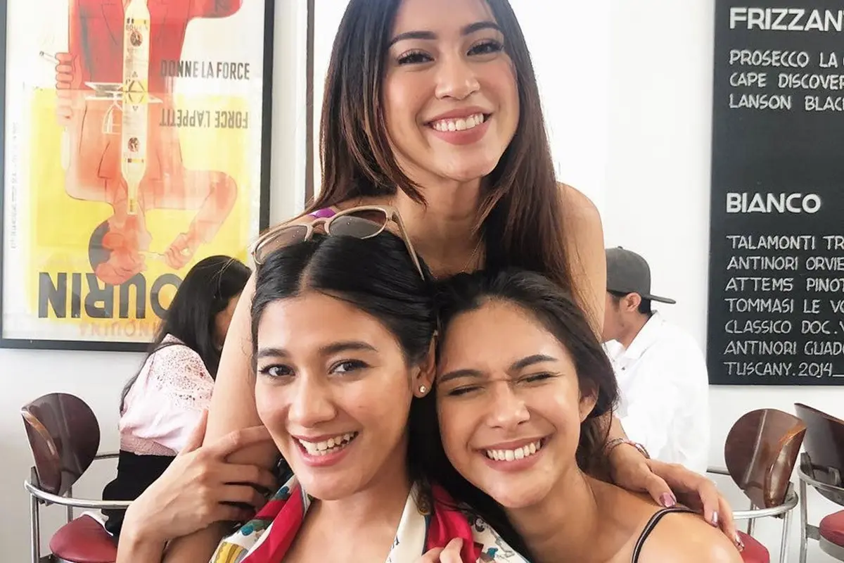 6 Potret Kompak Tyna Kanna Bareng Nana dan Naysilla Mirdad, Disebut Ipar Goals