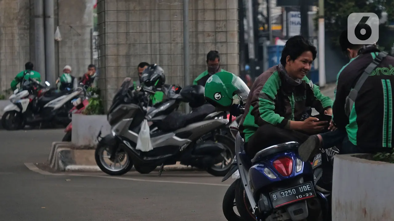 Ojol Dilarang Angkut Penumpang Selama PSBB di Jakarta