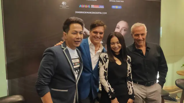 Konferensi pers Konser "Jim Brickman Live in Jakarta 2022".