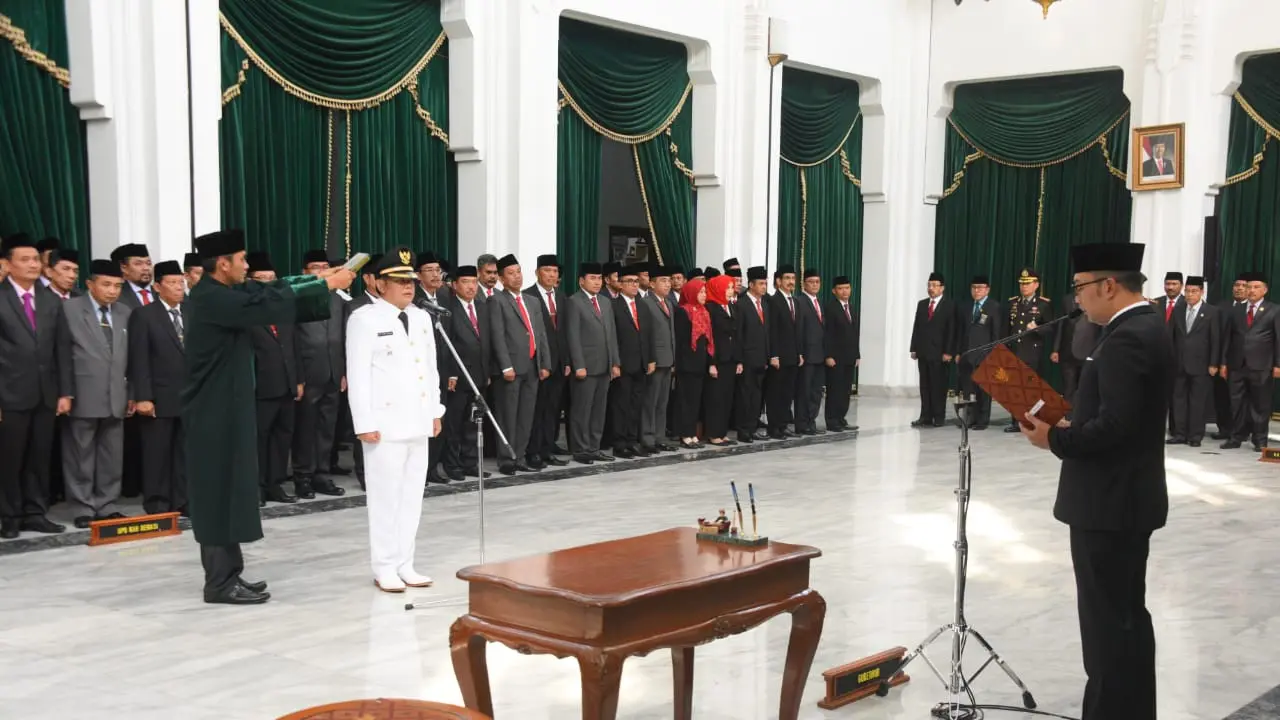 Pelantikan Bupati Bekasi