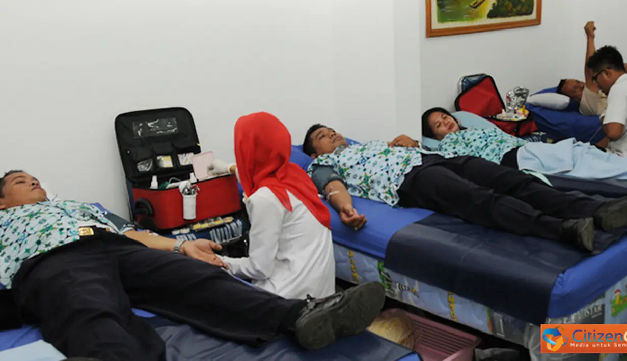Citizen6, Jakarta: Bakti sosial donor darah tersebut merupakan rangkaian kegiatan dalam rangka menyambut HUT ke-41 Korpri, yang akan diperingati pada tanggal 29 November 2012. (Pengirim: Badarudin Bakri).