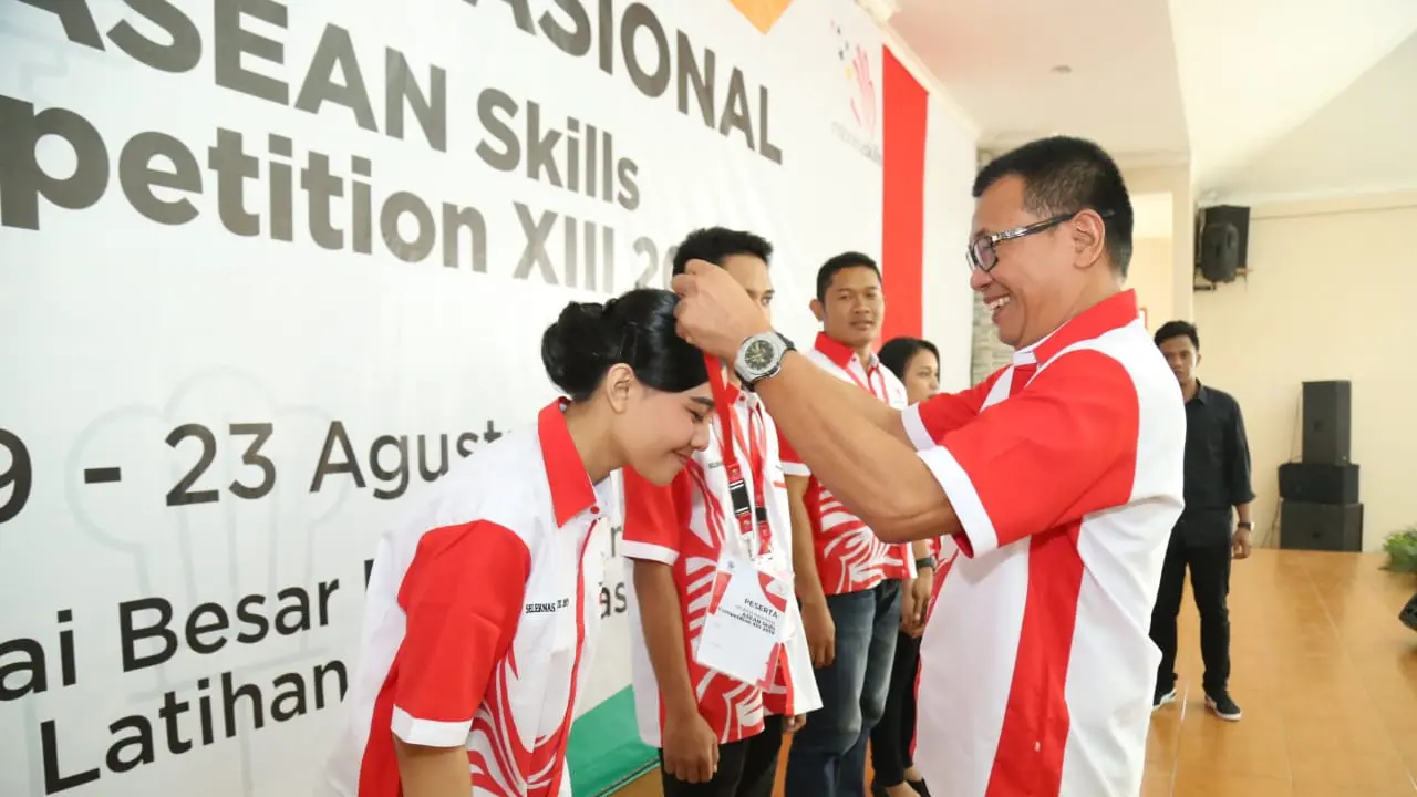 Kemnaker Resmikan Seleknas Calon Kompetitor ASC ke–XIII Resmi Dibuka