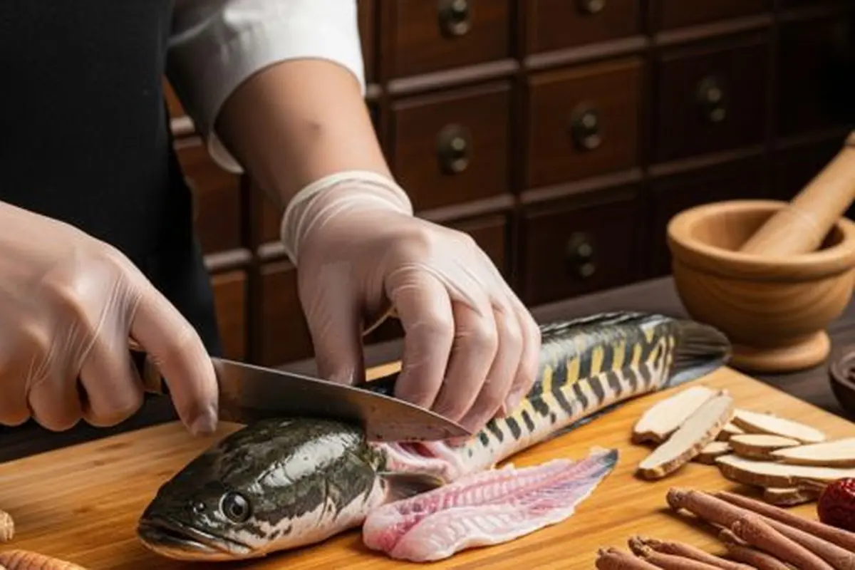 Ikan Gabus yang Segar