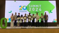 Nutrifood Research Center (NRC) menggelar NRC Summit 2024, konferensi pada bidang ilmu kesehatan dan nutrisi, pameran hasil penelitian, serta puncak rangkaian kompetisi NRC Fellowship dan NRC Student Bootcamp 2023. (Dok: Liputan6.com/dyah)