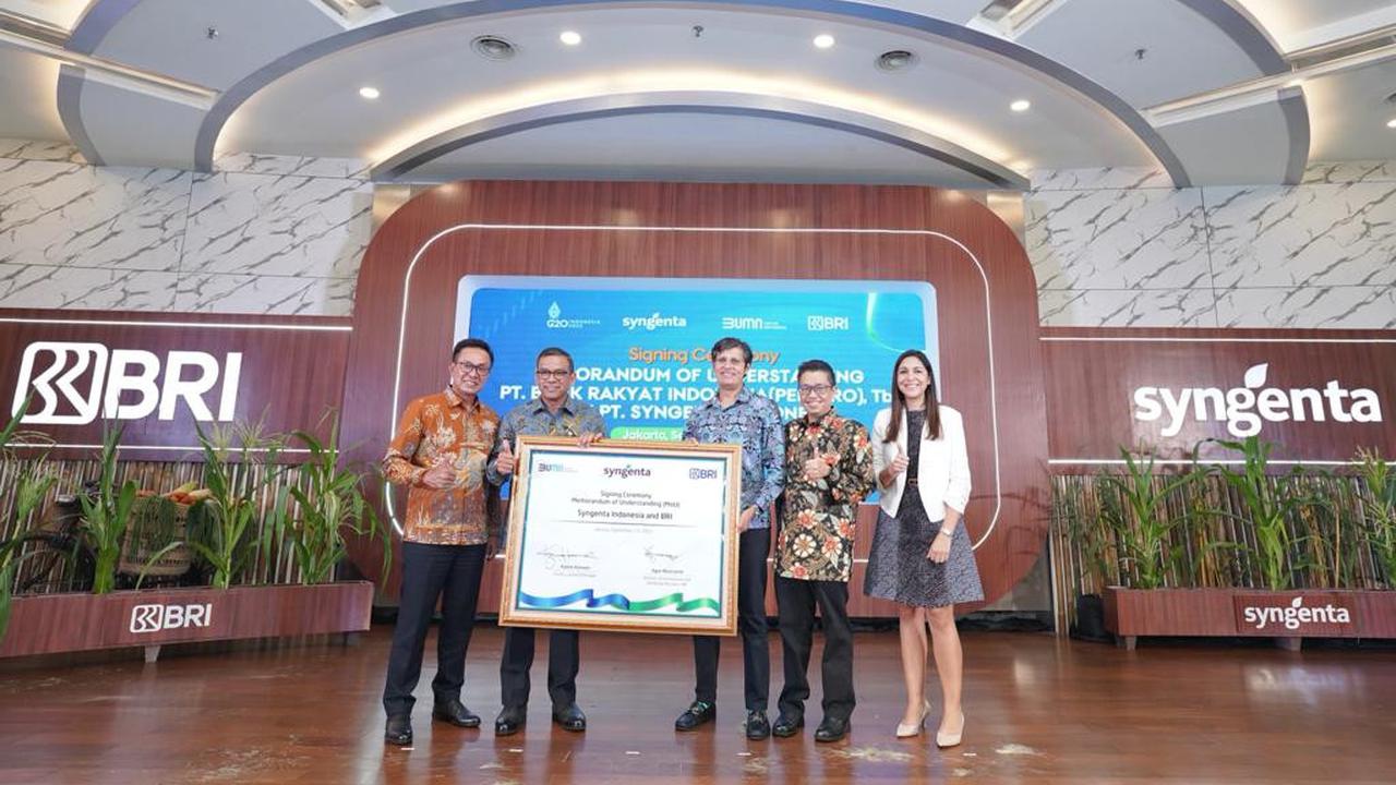 BRI dan Syngenta Indonesia Dukung Pembiayaan Petani Melalui CENTRIGO™ Farming Ecosystem