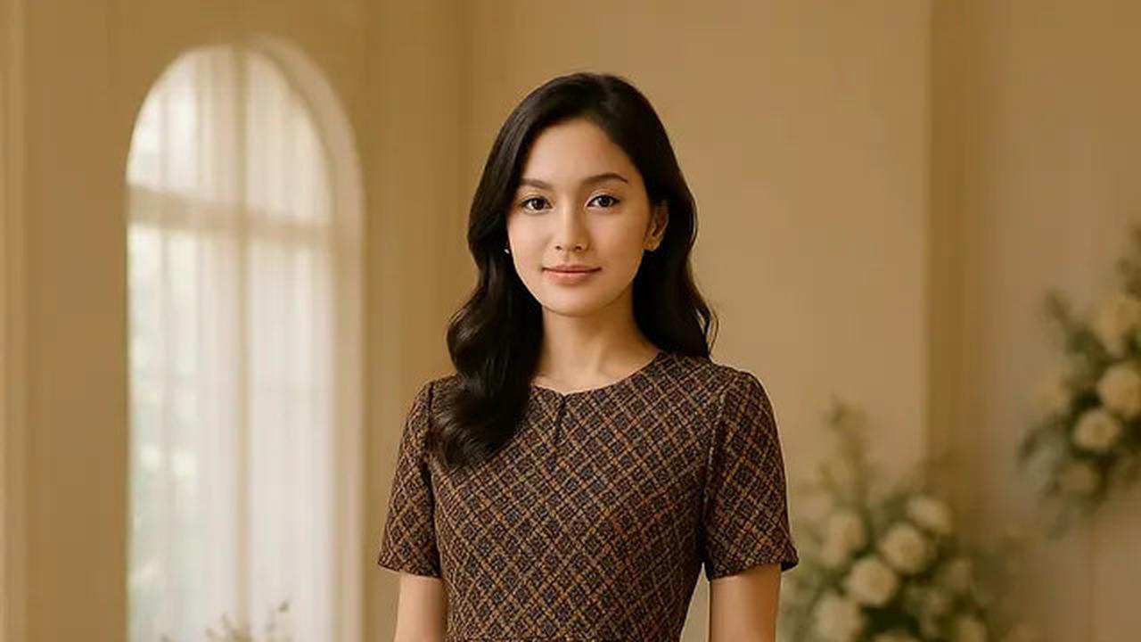 7 Model Rok Batik Kombinasi Kain Polos Wanita Modern yang Elegan
