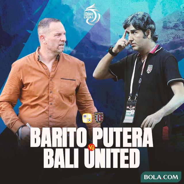 Liga 1 - Duel Pelatih - Barito Putera Vs Bali United