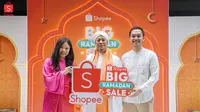 Konferensi Pers Shopee Big Sale Ramadan Sale, Rabu (6/3).